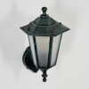 LORIA Outdoor Wall Light green, black, 1-light source