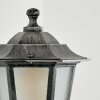 LORIA Outdoor Wall Light black, silver, 1-light source