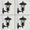 LORIA Outdoor Wall Light black, 1-light source