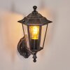 LORIA Outdoor Wall Light black, 1-light source