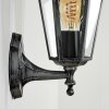 LORIA Outdoor Wall Light black, 1-light source