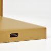 ALGERAZ Table lamp LED brass, 1-light source
