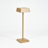 ALGERAZ Table lamp LED brass, 1-light source
