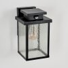 TIEVA Outdoor Wall Light black, 1-light source, Motion sensor