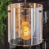 PARANE Pendant Light - glass Amber, clear, 3-light sources