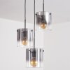 PARANE Pendant Light - glass clear, Smoke-coloured, 3-light sources