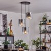 PARANE Pendant Light - glass clear, Smoke-coloured, 3-light sources