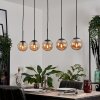 GASTOR Pendant Light - glass Amber, 5-light sources