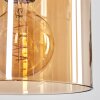 PARANE Pendant Light - glass Amber, 5-light sources