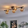CHEHALIS Ceiling Light Amber, 5-light sources
