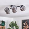 CHEHALIS Ceiling Light Smoke-coloured, 5-light sources