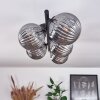 CHEHALIS Ceiling Light Smoke-coloured, 5-light sources