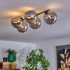 CHEHALIS Ceiling Light Smoke-coloured, 5-light sources