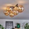 CHEHALIS Ceiling Light Amber, 5-light sources