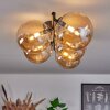 CHEHALIS Ceiling Light Amber, 5-light sources