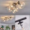 CHEHALIS Ceiling Light - glass clear, 5-light sources
