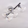 CHEHALIS Ceiling Light - glass clear, 5-light sources