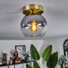 KOYOTO Ceiling Light - glass brass, 1-light source