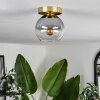 KOYOTO Ceiling Light - glass brass, 1-light source