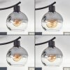 KOYOTO Ceiling Light - glass clear, Smoke-coloured, 4-light sources