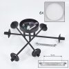CHEHALIS Ceiling Light white, 6-light sources
