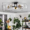 CHEHALIS Ceiling Light gold, black, 6-light sources