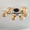 CHEHALIS Ceiling Light gold, black, 6-light sources