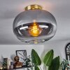 APEDO Ceiling Light - glass brass, black, 1-light source