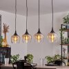 AZURARA Pendant Light black, 4-light sources