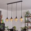 AZURARA Pendant Light black, 4-light sources