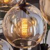 KOYOTO Pendant Light - glass Amber, 6-light sources