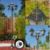 NAOFE Lamp Post brown, gold, black, 3-light sources