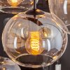 APEDO Pendant Light - glass Amber, clear, 6-light sources