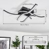 CASAIS Ceiling Light LED black, 4-light sources