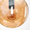 GASTOR Pendant Light - glass Amber, 3-light sources