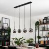 GASTOR Pendant Light - glass Smoke-coloured, 4-light sources