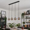 GASTOR Pendant Light - glass Smoke-coloured, 4-light sources