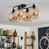 KOYOTO Ceiling Light - glass Amber, 4-light sources