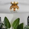 KOYOTO Ceiling Light - glass brass, 1-light source