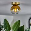 KOYOTO Ceiling Light - glass brass, 1-light source