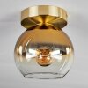 KOYOTO Ceiling Light - glass brass, 1-light source