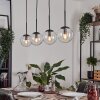 GASTOR Pendant Light - glass clear, 4-light sources