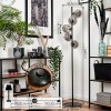 REMAISNIL Floor Lamp Smoke-coloured, 5-light sources