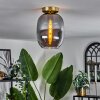 APEDO Ceiling Light - glass brass, 1-light source