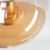 GASTOR Ceiling Light - glass Amber, 1-light source