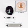 GASTOR Ceiling Light - glass Amber, 1-light source