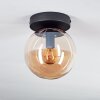 GASTOR Ceiling Light - glass Amber, 1-light source