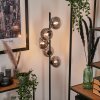 REMAISNIL Floor Lamp clear, Smoke-coloured, 5-light sources