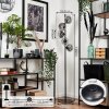 REMAISNIL Floor Lamp clear, Smoke-coloured, 5-light sources