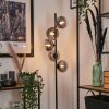 REMAISNIL Floor Lamp clear, Smoke-coloured, 5-light sources